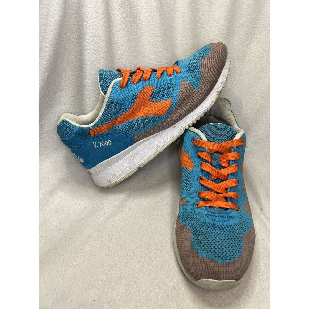 Diadora V7000 Weave Low Lace Up Mens US 7.5 Trainers Running Shoes C6893